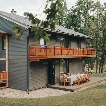 Sniegi Apartments With Sauna Madona Eksteriør bilde